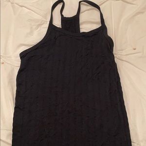 black athleta tank top